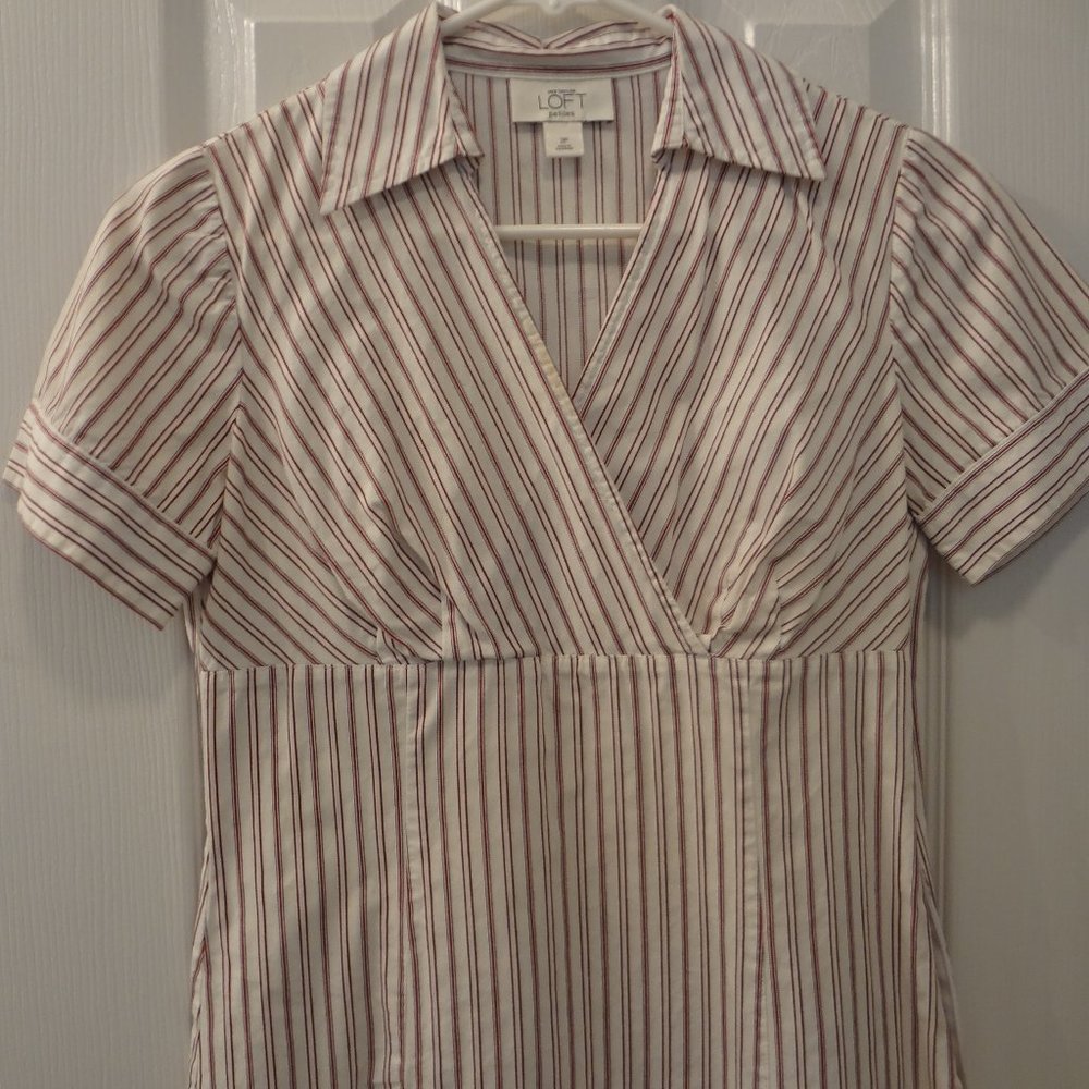 Ann Taylor Loft casual shirt, size 2P